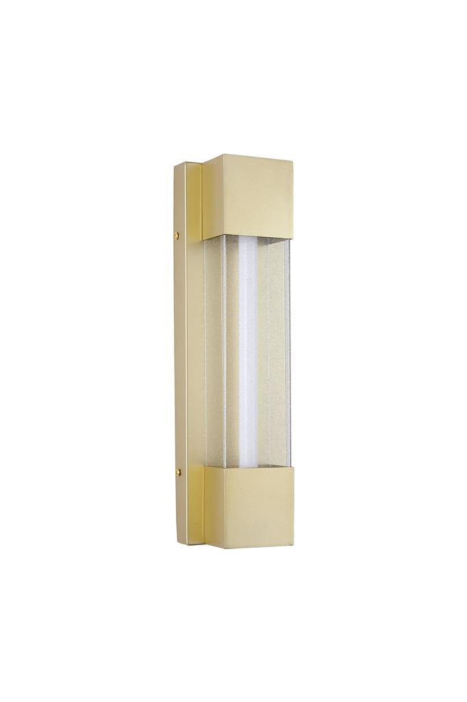 Sacramento Small Gold IP44 LED Wall Light