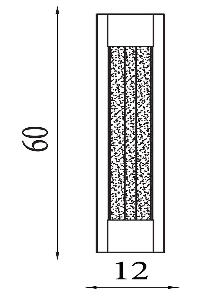 Sacramento Gold IP44 LED Wall Light
