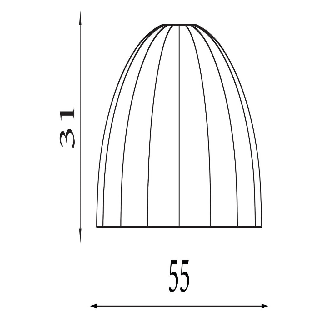 Corinne Natural Easy-Fit Pendant