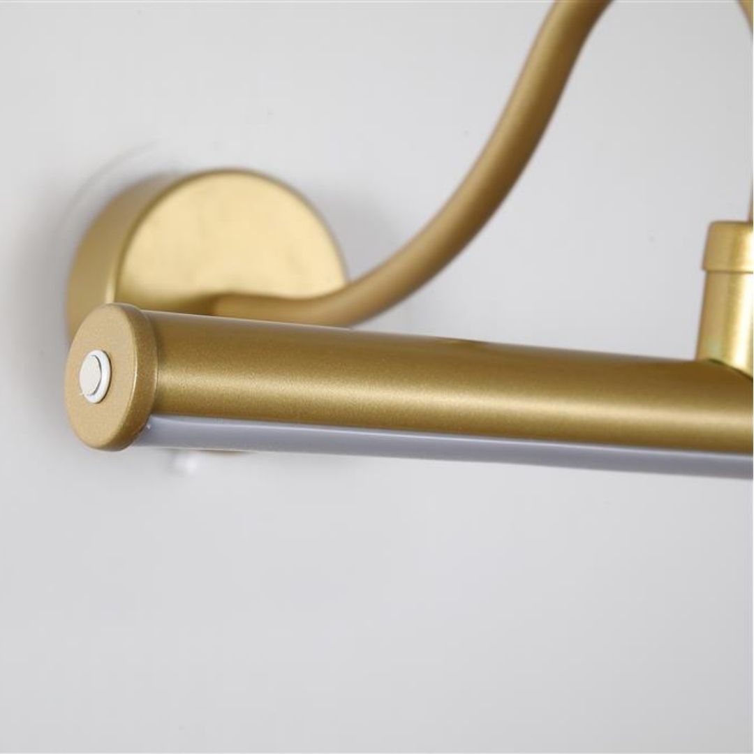 Vigo Gold Metal LED Picture Light