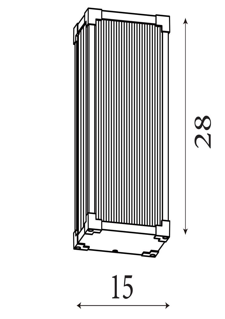 Cincinnati Matte Black Outdoor Wall Light