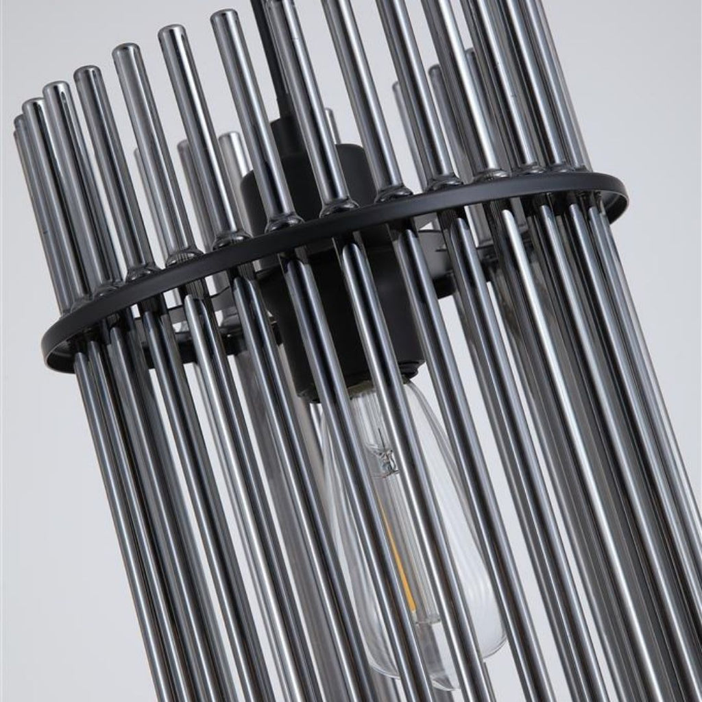 Swizzle 1-Light Matte Black Pendant