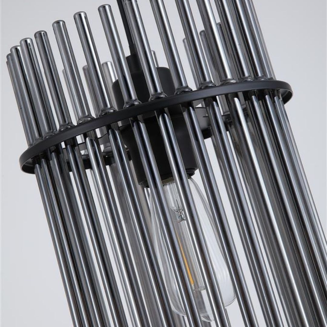 Swizzle 1-Light Matte Black Pendant