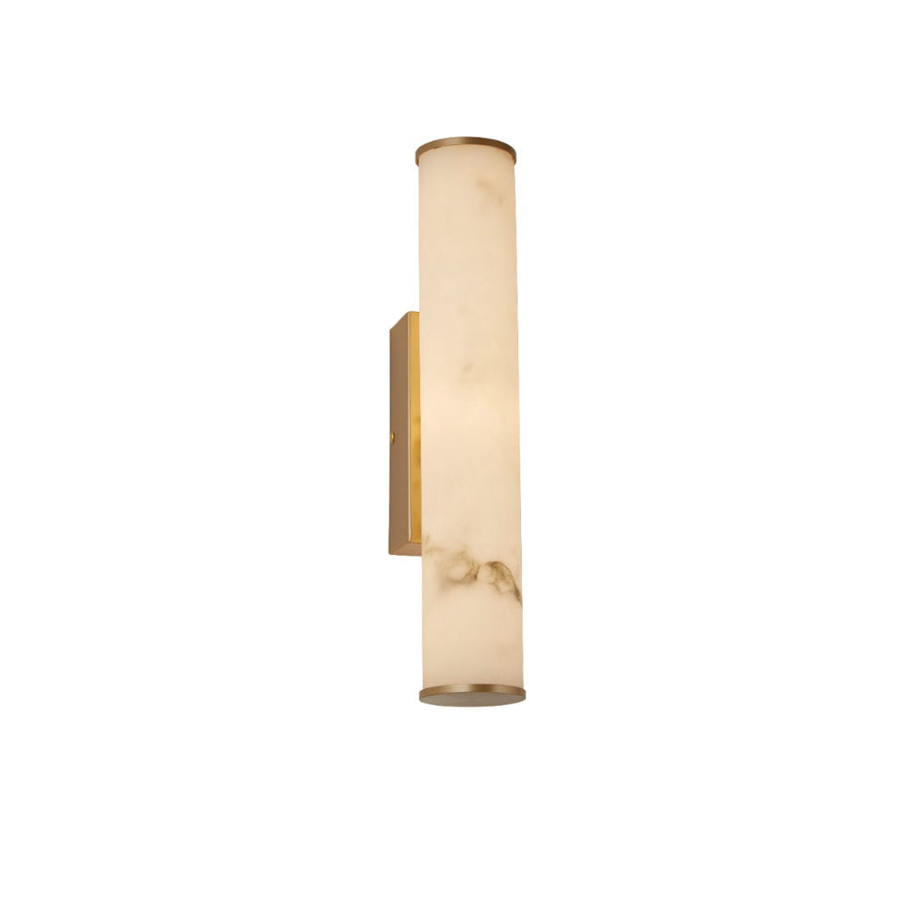 Wales Matte Gold and Marble LED Wall Light