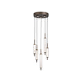 Cattail 5-Light Neutral and Clear LED Pendant