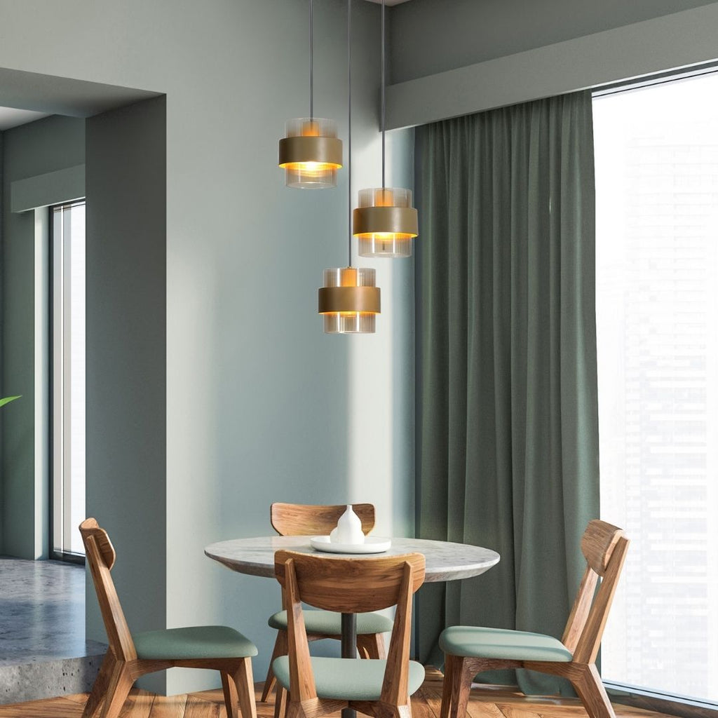 Royal 3-Light Sand Pendant