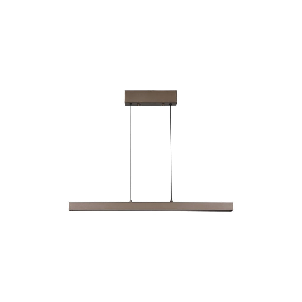 Linear Brown LED Ceiling LED Pendant