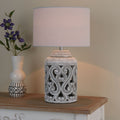 Blythe Grey Table Lamp