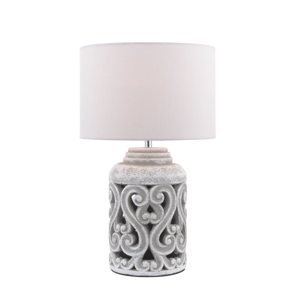 Blythe Grey Table Lamp