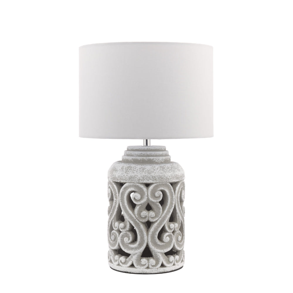 Blythe Grey Table Lamp