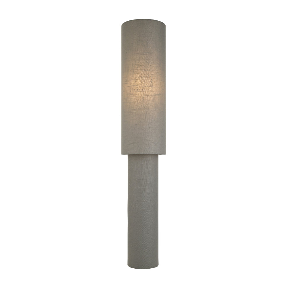 Buxton Grey Column Floor Lamp