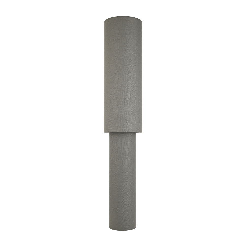 Buxton Grey Column Floor Lamp