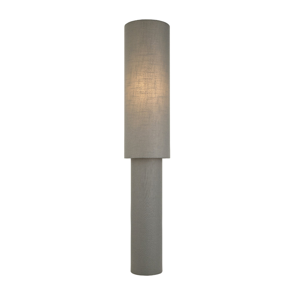 Buxton Grey Column Floor Lamp