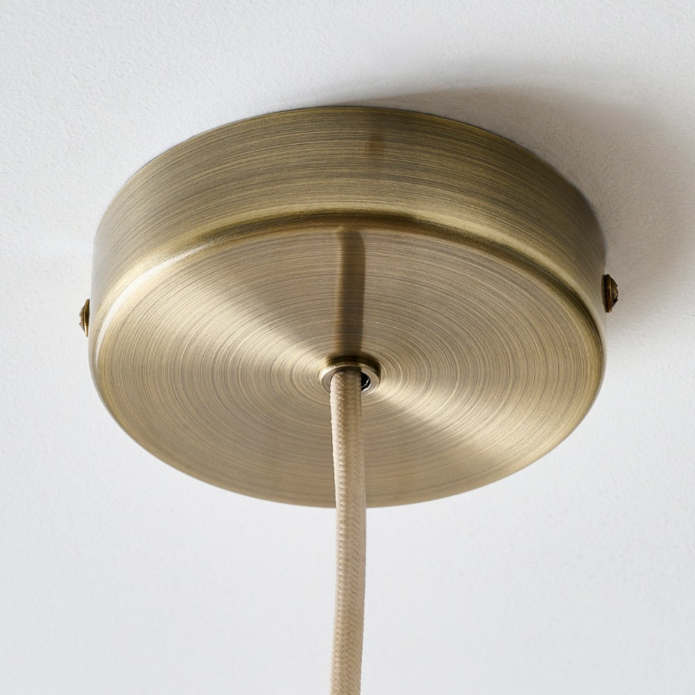 Zula 1-Light Champagne Pendant