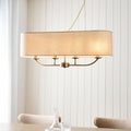 Marston Satin Nickel Pendant