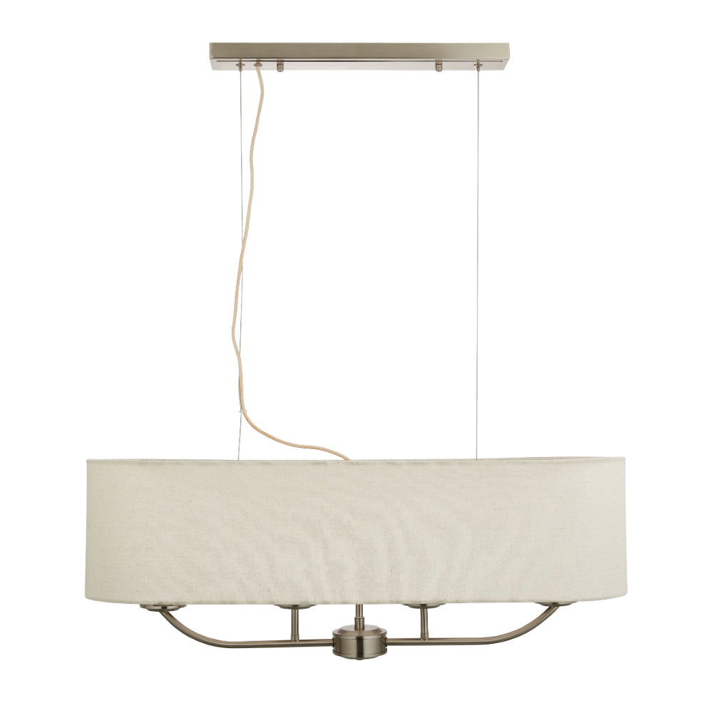 Marston Satin Nickel Pendant