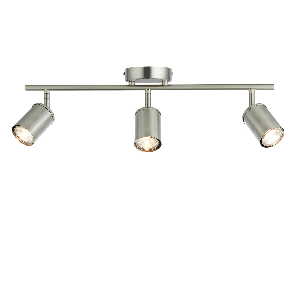 Talbot Brushed Nickel 3-Spot Bar