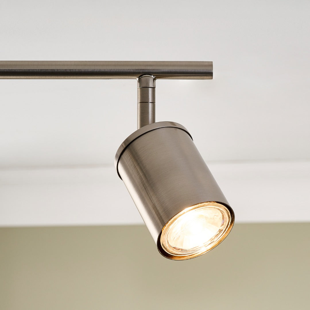 Talbot Brushed Nickel 3-Spot Bar