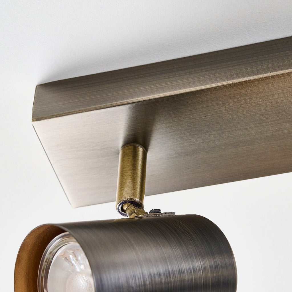 Hereford Matte Pewter 5-Spot Bar