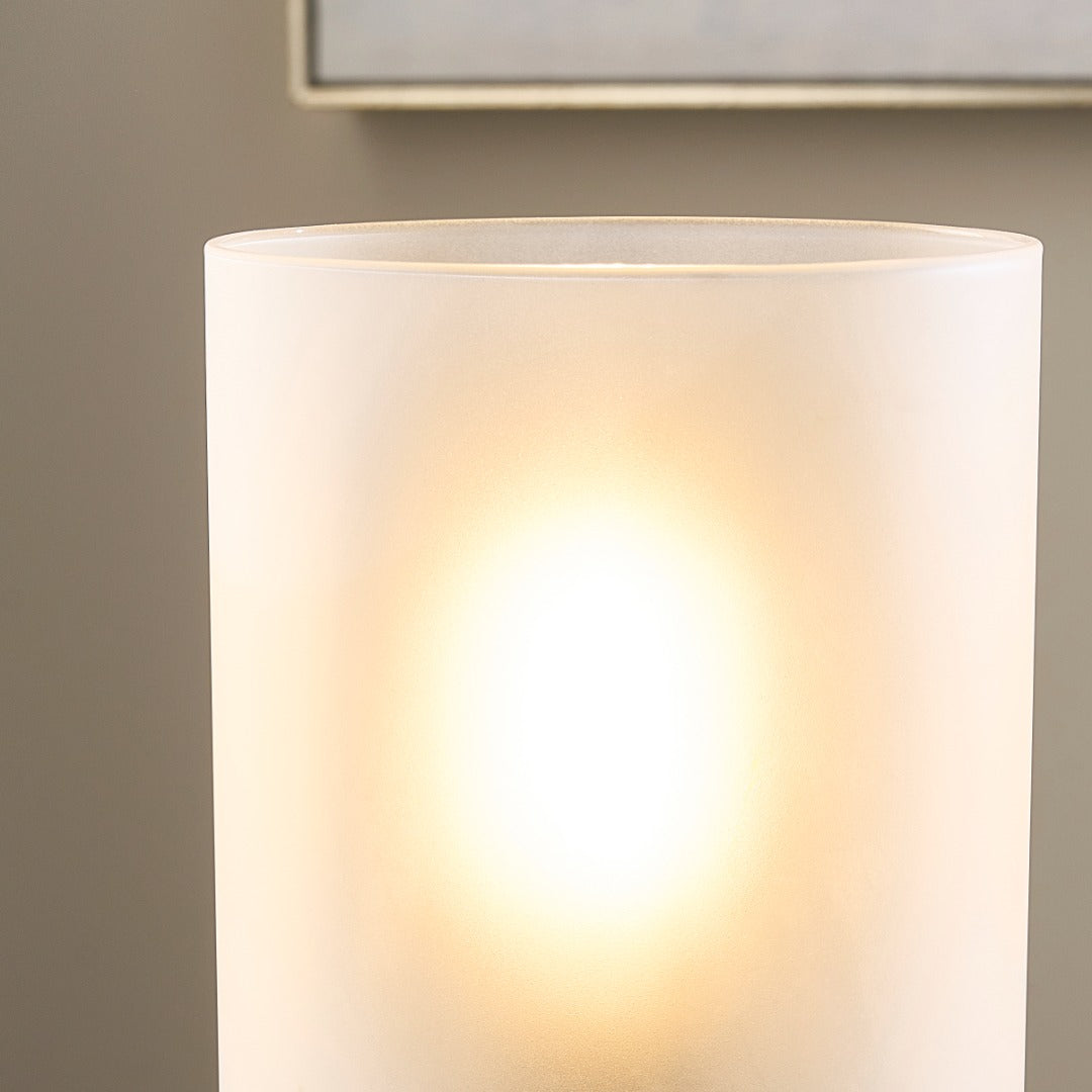 Kingsholm Antique Brass Touch Table Lamp