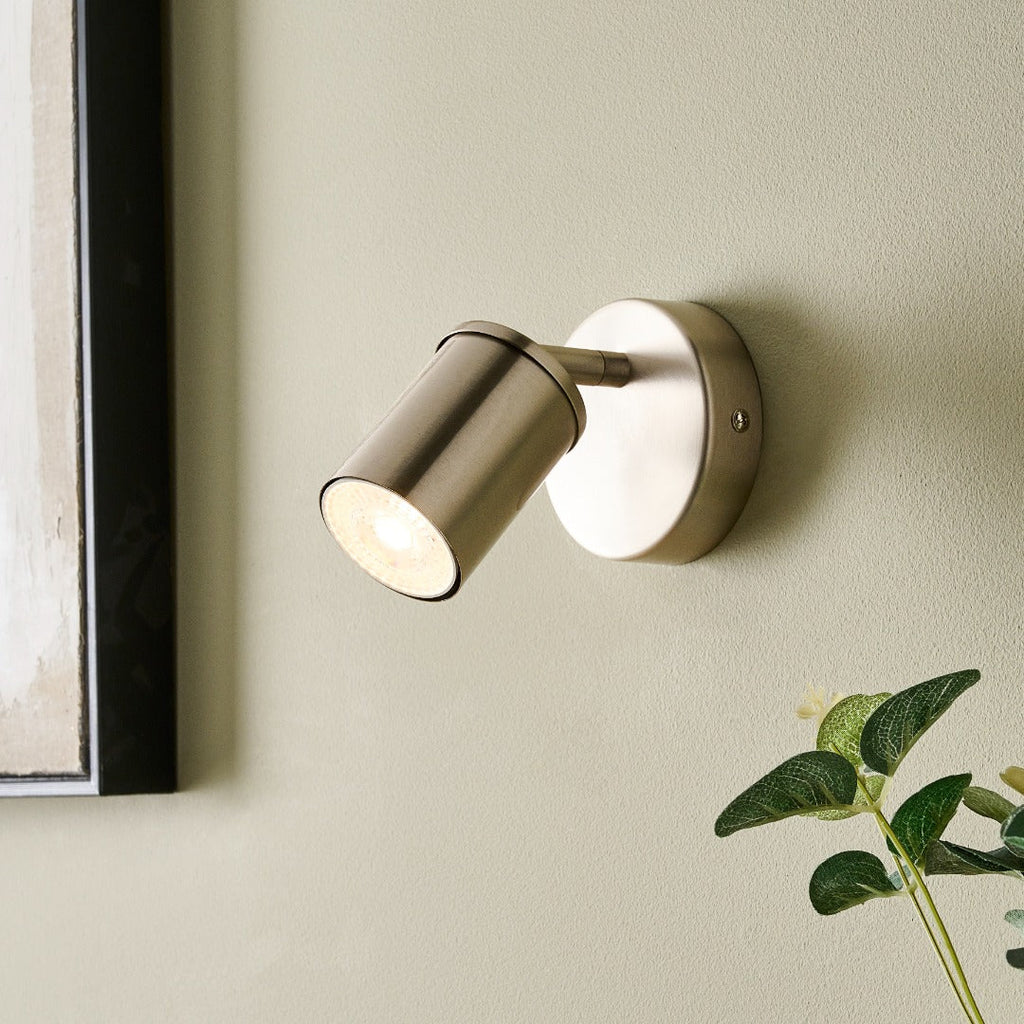 Talbot Brushed Nickel Spotlight