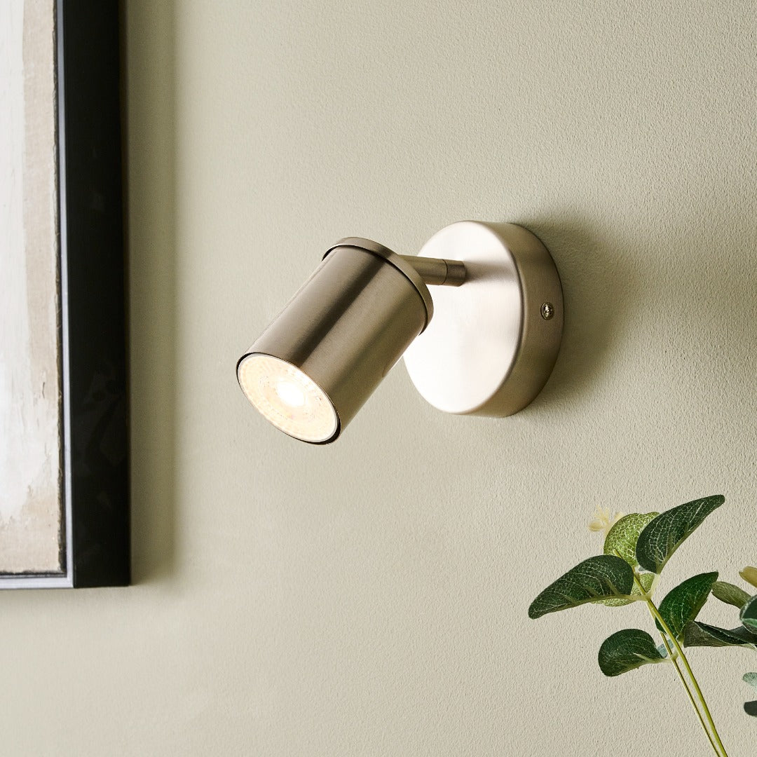 Talbot Brushed Nickel Spotlight
