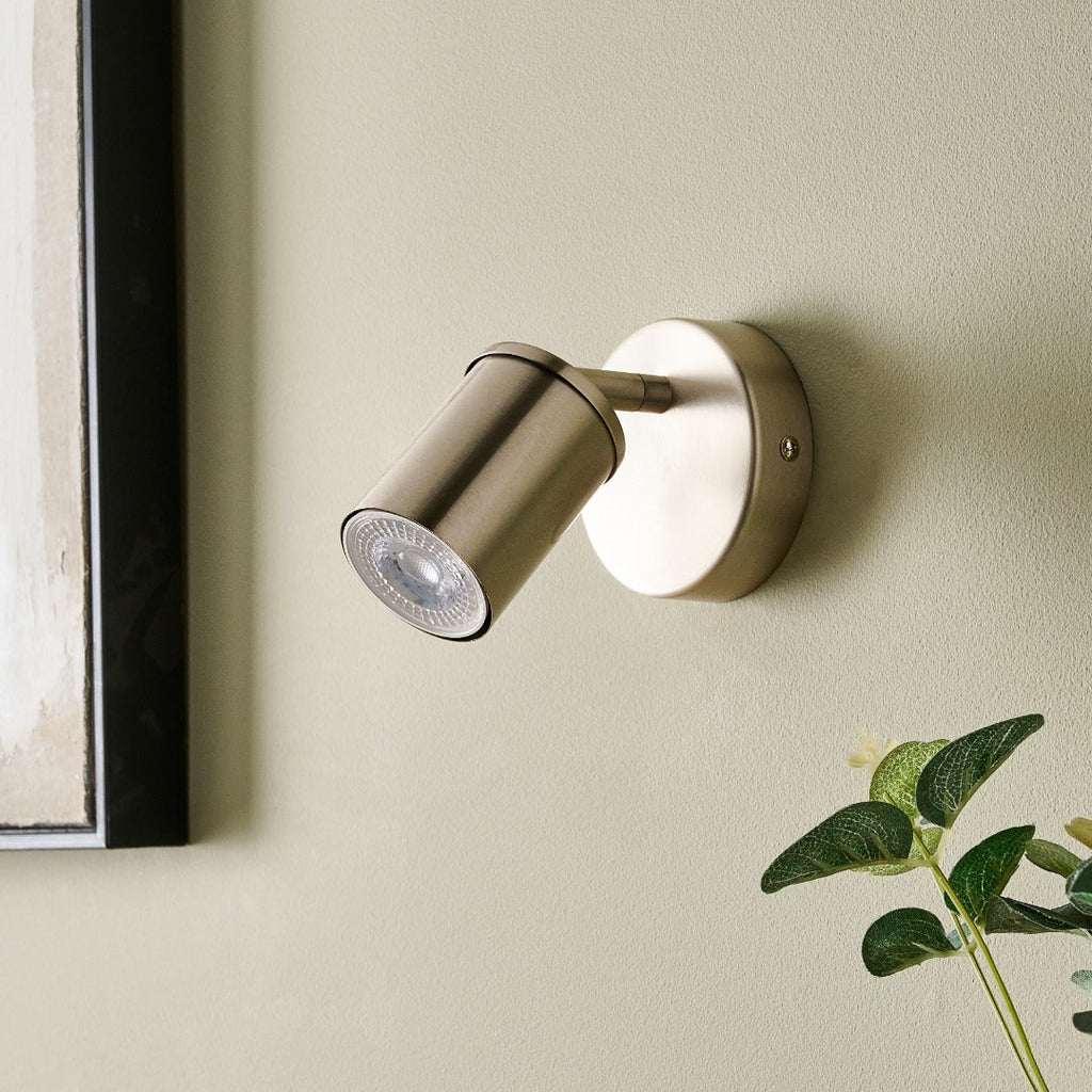 Talbot Brushed Nickel Spotlight