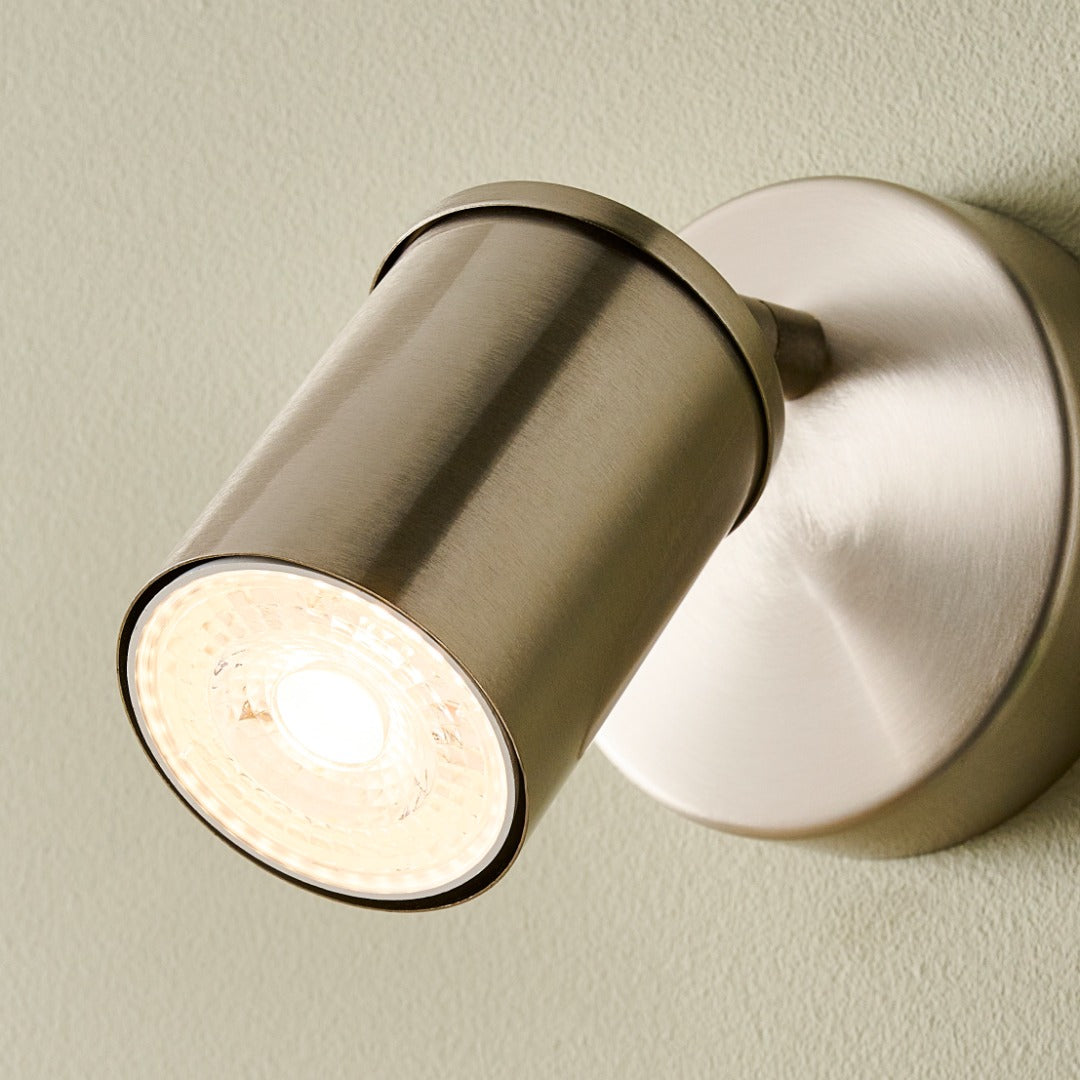 Talbot Brushed Nickel Spotlight