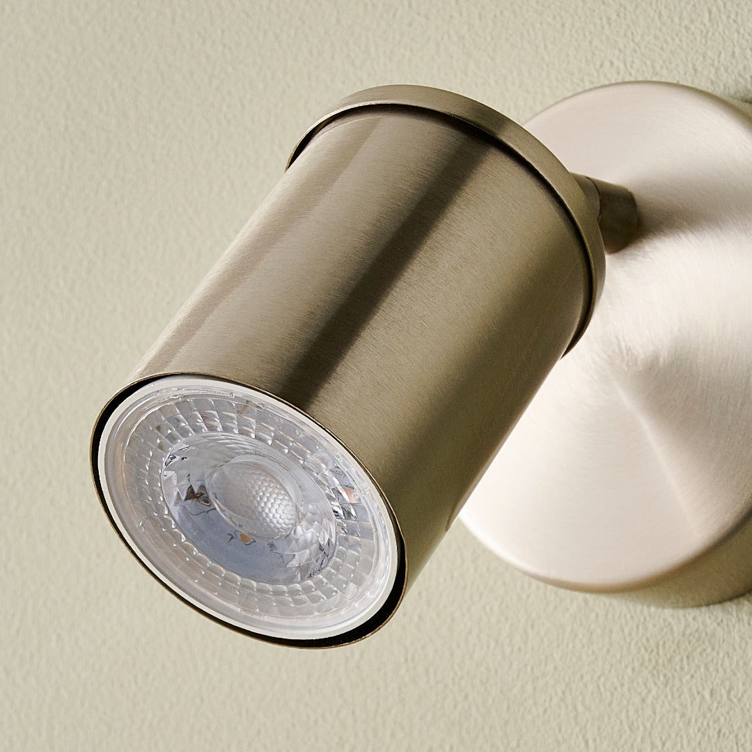 Talbot Brushed Nickel Spotlight