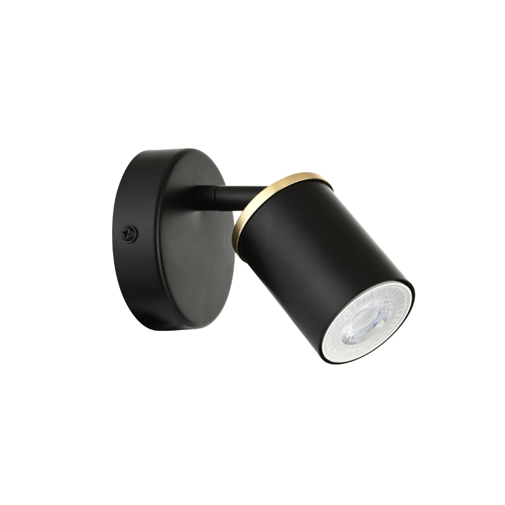 Talbot Matte Black Spotlight