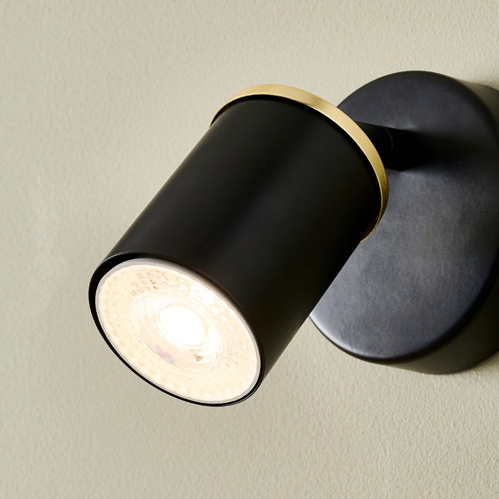 Talbot Matte Black Spotlight