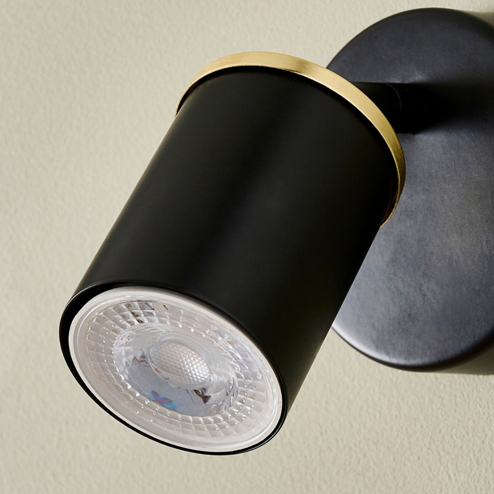 Talbot Matte Black Spotlight