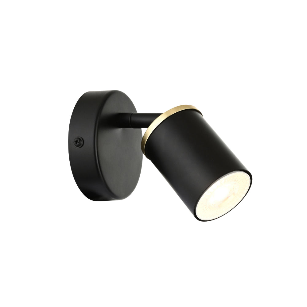 Talbot Matte Black Spotlight