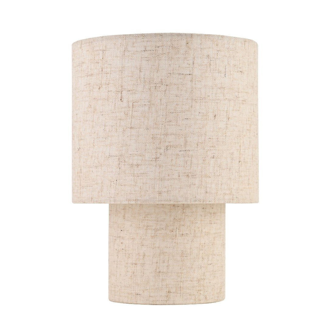 Buxton Natural Faux Linen Table Lamp