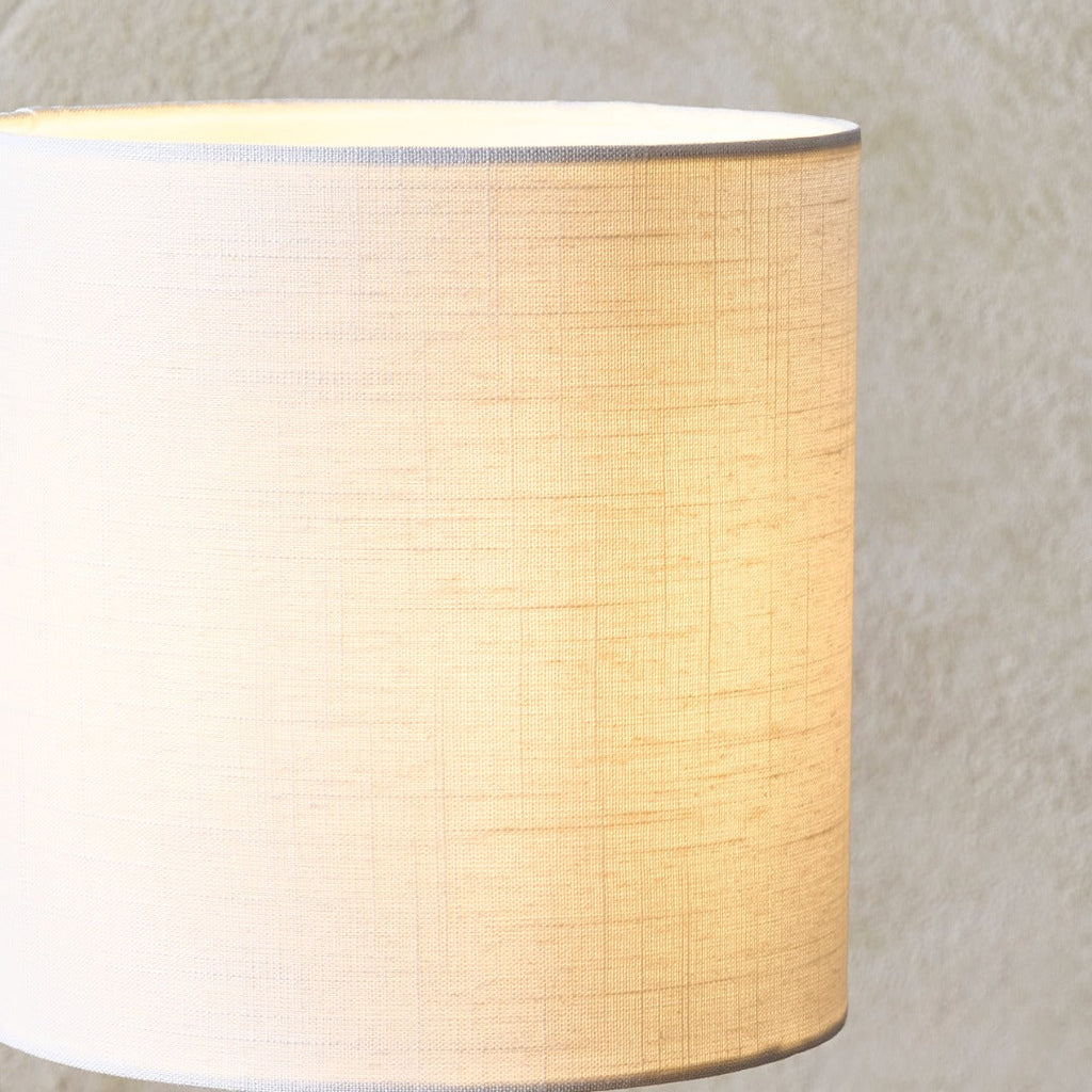 Emmy Antique Brass and Smoke Glass Table Lamp