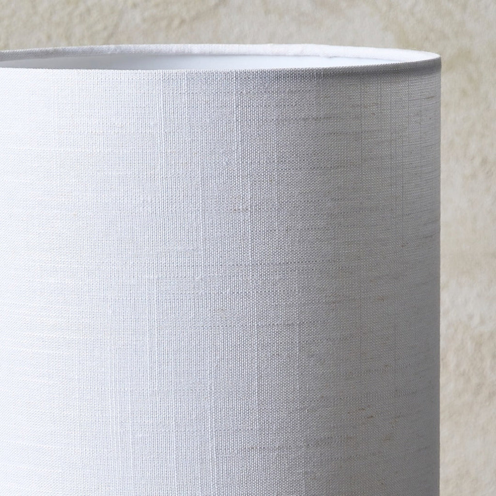 Emmy Antique Brass and Smoke Glass Table Lamp