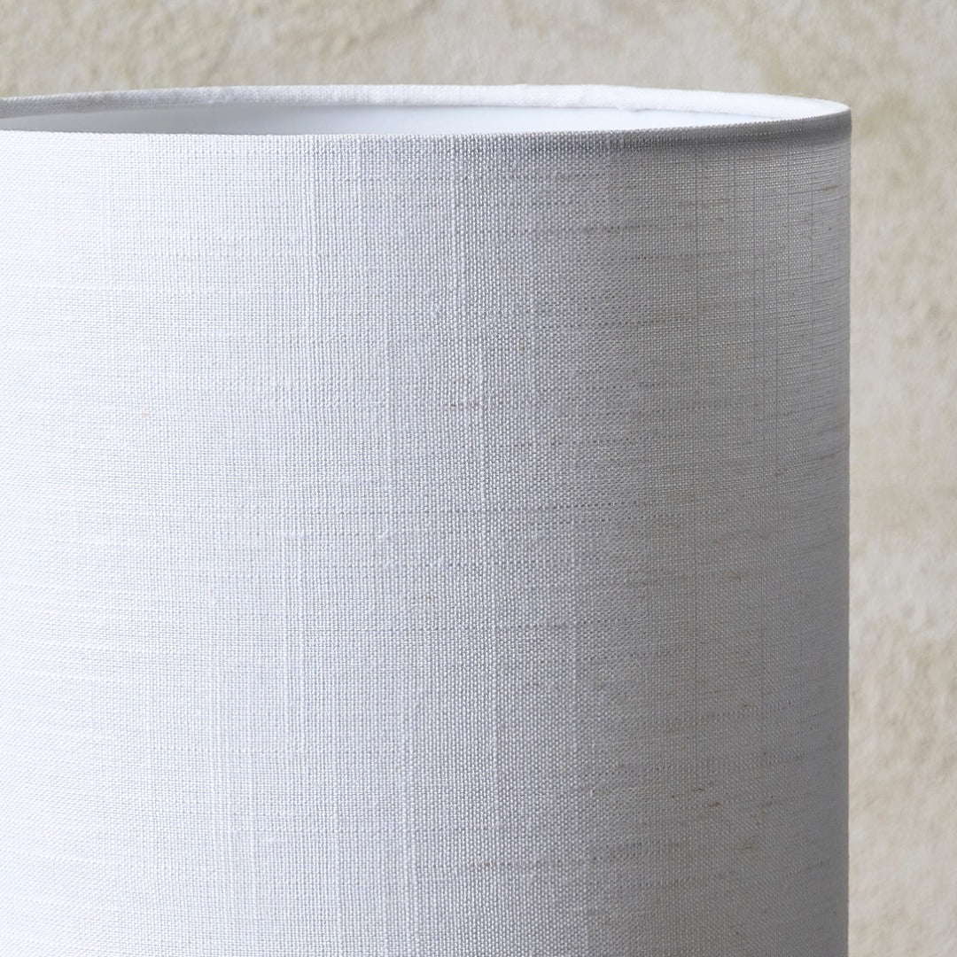 Emmy Antique Brass and Smoke Glass Table Lamp