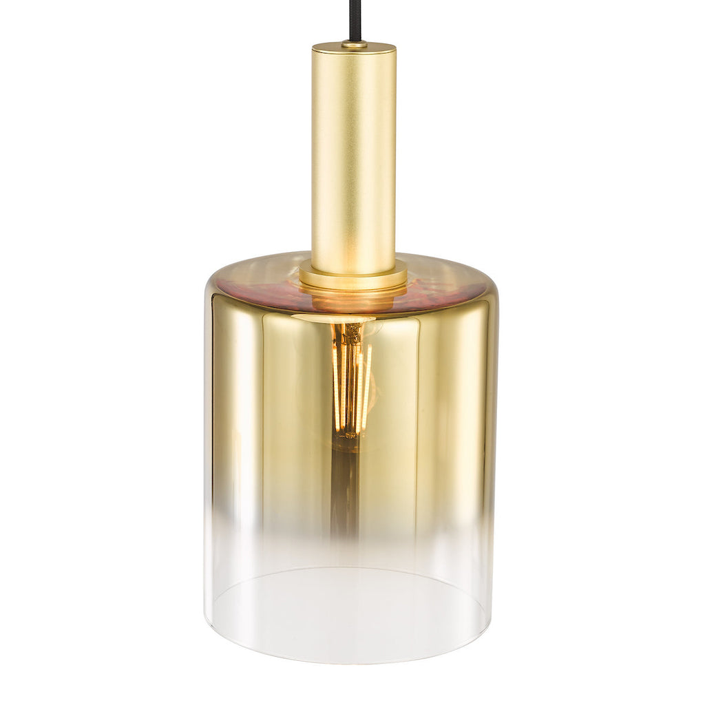 Savannah Satin Gold Ceiling Pendant