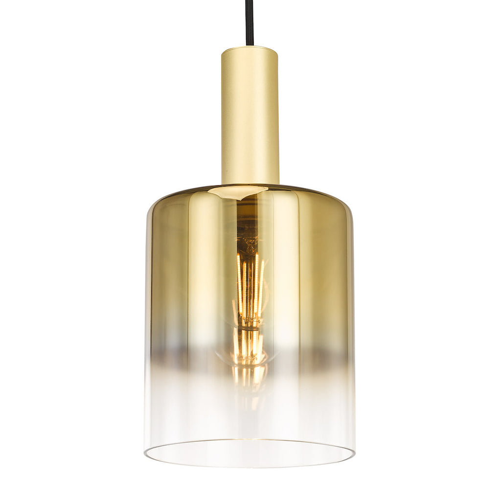 Savannah Satin Gold Ceiling Pendant